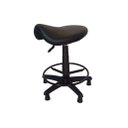 Ver imagem 1 de Cadeira Mocho Sela - Sapata Fixa + Aro Apoio:preto