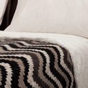 Ver imagem 3 de Cobertor Casal Home Design Áustria Geométrica Preto