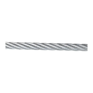 Cabo de Aco 3/8pol 9,5mm 6x19s Galv Alma de Fibra Vonder