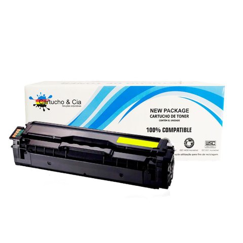 Toner Compatível Clt Y504s 504s Amarelo Clp415nw Clx4195fn 1.8k