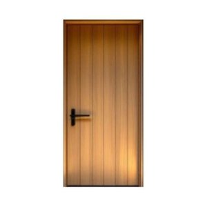 Porta de Entrada de Abrir em Teka Acab Transparente e Fechad Preta 1,00 X 2,10 M L X a