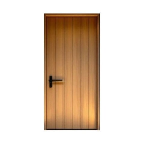 Porta de Entrada de Abrir em Teka Acab Transparente e Fechad Preta 1,00 X 2,10 M L X a