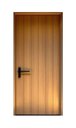 Ver imagem 1 de Porta de Entrada de Abrir em Teka Acab Transparente e Fechad Preta 1,00 X 2,10 M L X a