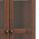 Ver imagem 7 de Armario Vitrine Portas De Vidro Madeira Maciça 8932 Rubi Cafe FNT