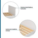 Ver imagem 5 de Cama Infantil de Madeira Maciça Nest Yescasa Branco