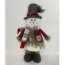 Ver imagem 1 de Boneco De Neve Em Pé Com Floco De Neve 38cm - BT 1337
