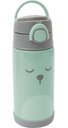 Ver imagem 1 de Garrafa Buba Gumy Verde Infantil 400ml com Parede Dupla