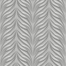 Papel de Parede Efeito Gesso 3D Desenho Vertical Cinza 2,75m - 1