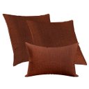 Ver imagem 1 de Kit 2 Capas Almofadas Luxo 50x50 + 1 Capa 30x50cm Terracota