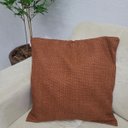 Ver imagem 3 de Kit 2 Capas Almofadas Luxo 50x50 + 1 Capa 30x50cm Terracota