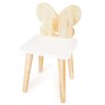 Kit Mesinha e Cadeira Infantil Borboletinha em Madeira Pinus - 3