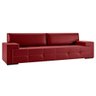 Sofá 4 Lugares Cannes Couro Sintético Vermelho 2,32M - 8