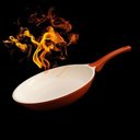 Ver imagem 4 de Frigideira Laranja Cook&chef Cerâmico Inox 2,7l 28cm Mimo