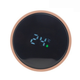 Garrafa Térmica de Aço Inox C/ Termômetro em Led Rosé 500ml Rojemac - 4