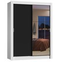 Ver imagem 3 de Guarda-roupa Solteiro Madesa Dallas 2 Portas de Correr com Espelho 2 Gavetas
