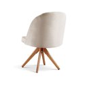 Ver imagem 4 de Kit 2 Cadeiras Giratória Lua Moderna