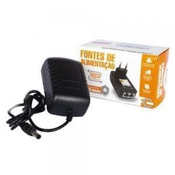 Fonte de Alimentação Eletrônica Fonte Eletrônica 12v 02a Fc1202en Tipo Adaptador para Câmeras de Seg - 2