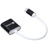 Adaptador Fone de Ouvido P2 3.5mm Duas Vias para Usb Tipo C Fone + Microfone- Adfmusbtc - 2