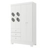 Quarto Infantil com Guarda Roupa e Cômoda Stella - 5