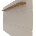 Ver imagem 5 de Painel para TV até 85 Polegadas com 220cmx147cm Led Cooper Cinza Bege Dunas/Carvalho