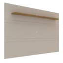 Ver imagem 2 de Painel para TV até 85 Polegadas com 220cmx147cm Led Cooper Cinza Bege Dunas/Carvalho