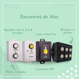 Botoeira sem Fio Black 433,92 - Ipec - 4
