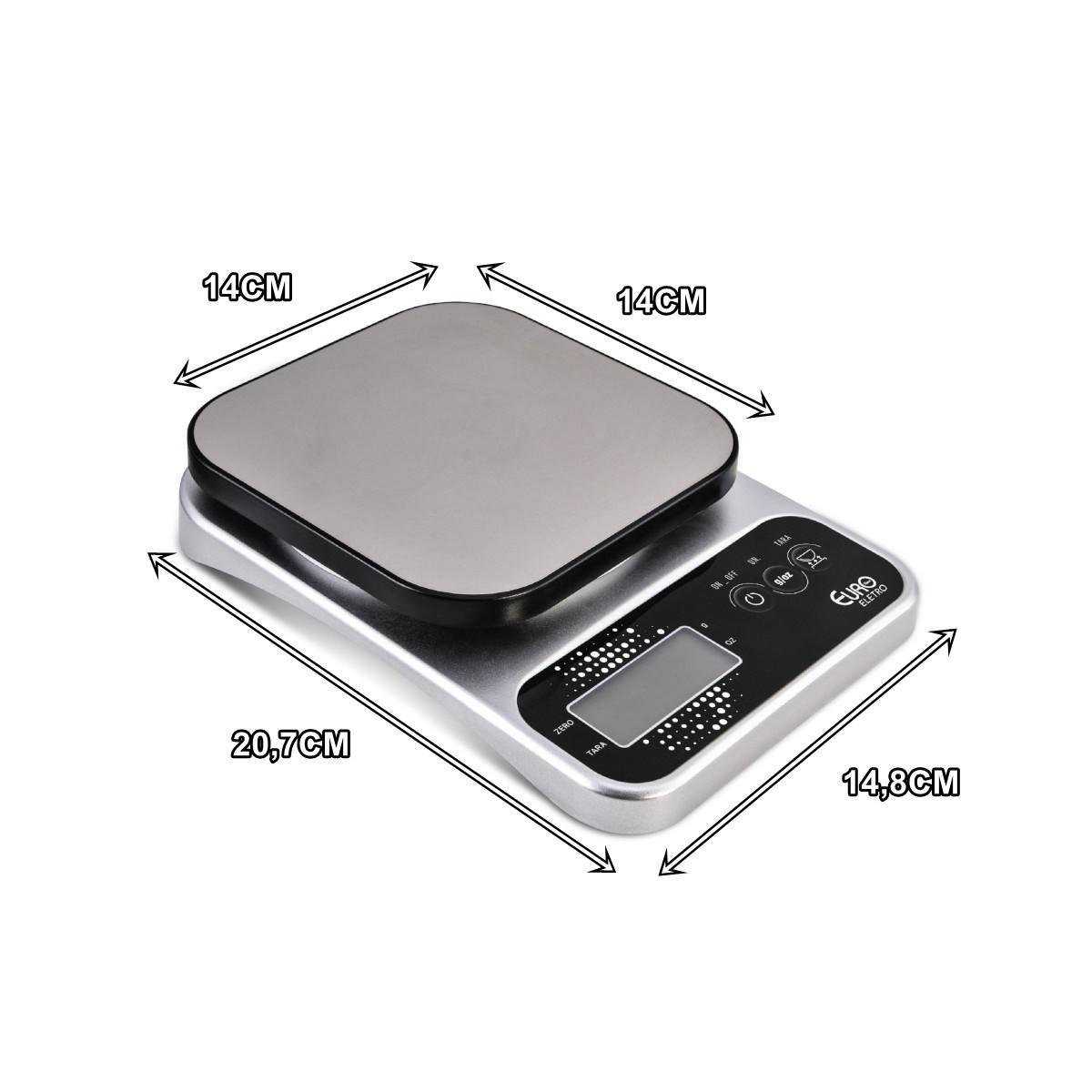 Balança Digital para Cozinha Euro - 4