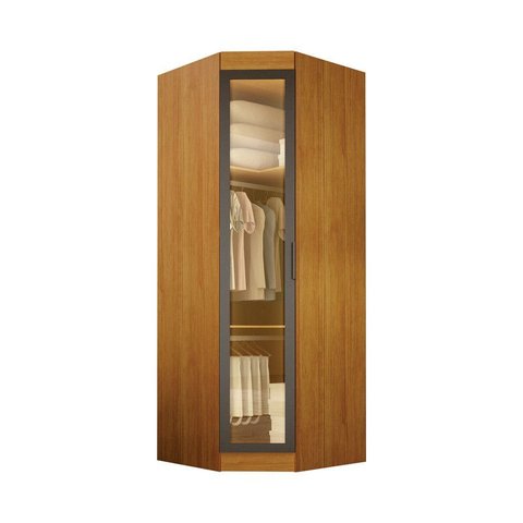 Módulo Canto Obliquo 1 Porta Reflecta Áurea - Arbo Design
