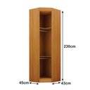 Ver imagem 3 de Módulo Canto Obliquo 1 Porta Reflecta Áurea - Arbo Design