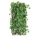 Ver imagem 3 de Decoração Cerca Arranjo Planta Artificial Cortina Expansível 163cm