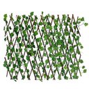 Ver imagem 1 de Decoração Cerca Arranjo Planta Artificial Cortina Expansível 163cm