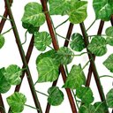 Ver imagem 2 de Decoração Cerca Arranjo Planta Artificial Cortina Expansível 163cm