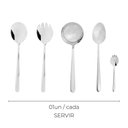 Ver imagem 4 de Faqueiro 101 Peças de Aço Inox Viena - Wolff