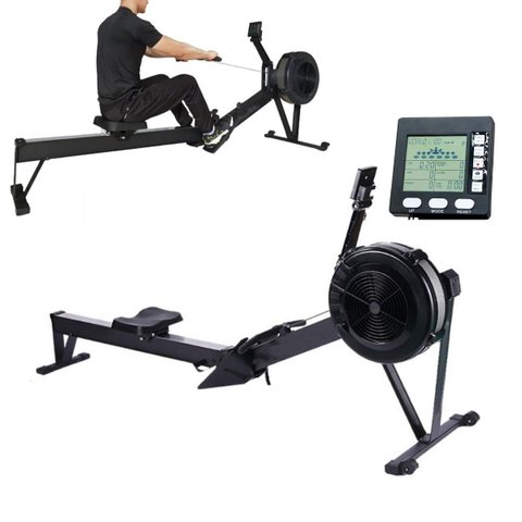 Air Remo Indoor Seco Profissional Cross Academia Ginastica Simulador Remada Ergonomico Exercicio Mus