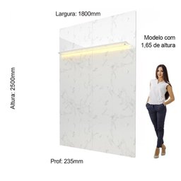Painel para TV até 75 Polegadas com LED 180cm Splendore Yescasa - 7 Painel para TV até 75 Polegadas com LED 180cm Splendore Yescasa - 7