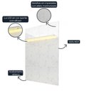 Ver imagem 6 de Painel para TV até 75 Polegadas com LED 180cm Splendore Yescasa