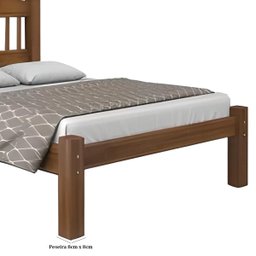 Cama de Casal em Madeira Maciça Super Resistente - 4