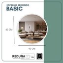 Ver imagem 7 de Espelho Redondo 40cm Moldura em Alumínio - Branco