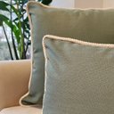 Ver imagem 4 de Capa de Almofada Atelier Cordão Retangular Verde 50x30