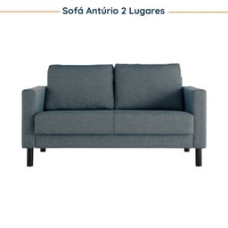 Conjunto Sofá 2 Lugares com USB e 2 Poltronas em Linho Antúrio CabeCasa MadeiraMadeira - 7