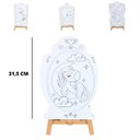 Ver imagem 3 de Brinquedo Kit de Pintura Infantil Cavalete Avental Unicórnio