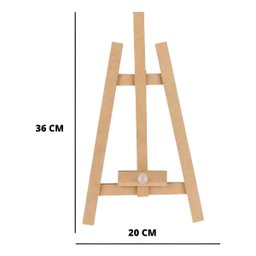 Brinquedo Kit de Pintura Infantil Cavalete Avental Unicórnio - 5