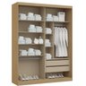 Guarda-roupa Casal 2 Portas Elegance - 4