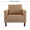 Conjunto Sofá 2 Lugares com USB e 2 Poltronas em Linho Antúrio CabeCasa MadeiraMadeira - 10