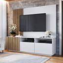 Ver imagem 1 de Rack com Painel Para Tv até 65 Polegadas Ripado 180cm