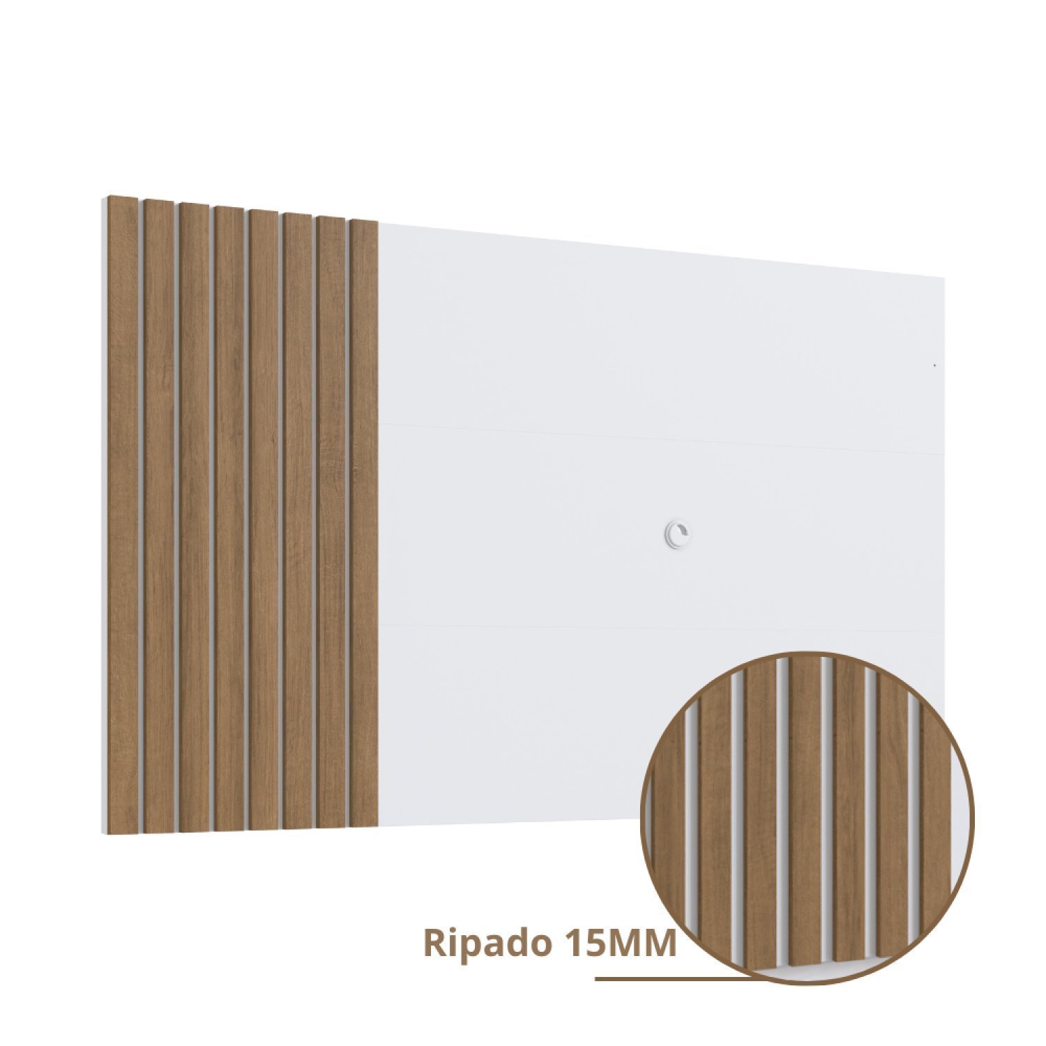 Painel Para Tv até 65 Polegadas Ripado 180cm - 3