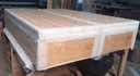 Ver imagem 3 de Cama Box Baú Casal Bipartido Blindado Suede Cinza
