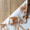 Ver imagem 4 de Kit Jogo Americano 6 Lugares Mesa Posta Toile Marrom 52x36cm