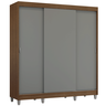 Guarda-Roupa Casal com Pés 3 Portas de Correr Reno Madesa - 3