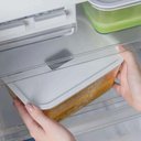 Ver imagem 5 de Kit 12 Potes de Vidro Hermético 2400ml Fresh Lock Branco com Tampa para Forno Microondas